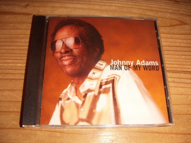 CD：JOHNNY ADAMS MAN OF MY WORD ジョニー・アダムス：ROUNDER_画像1