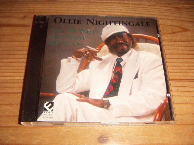 CD：OLLIE NIGHTINGALE TELL ME WHAT YOU WANT ME TO DO オリー・ナイチンゲイルの画像1
