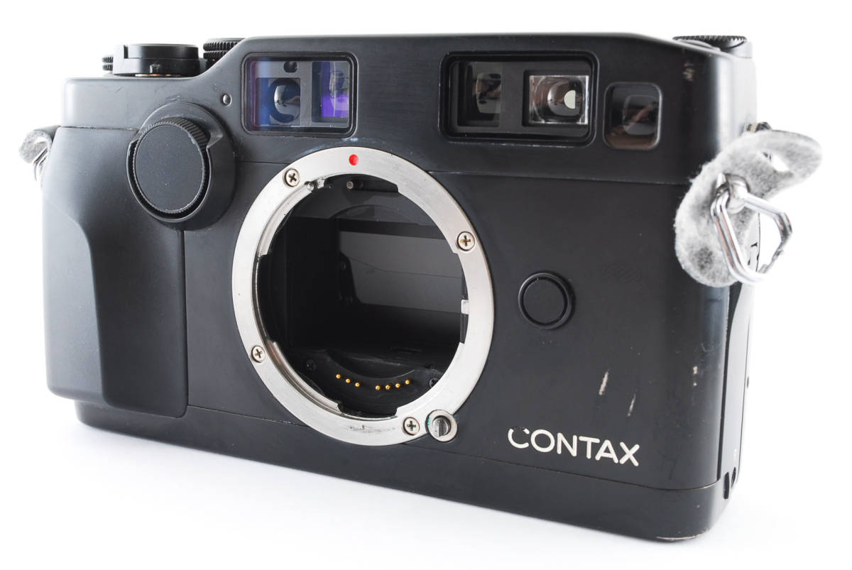 【並品/動作OK】 Contax G2 BLACK 35mm Rangefinder Film Camera Body コンタックス ブラック レンジファインダー フィルムカメラ ボディ_画像2