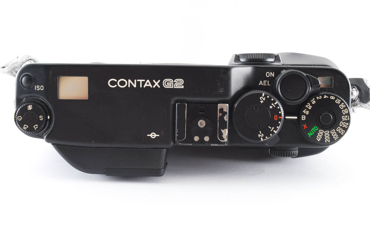 【並品/動作OK】 Contax G2 BLACK 35mm Rangefinder Film Camera Body コンタックス ブラック レンジファインダー フィルムカメラ ボディ_画像8
