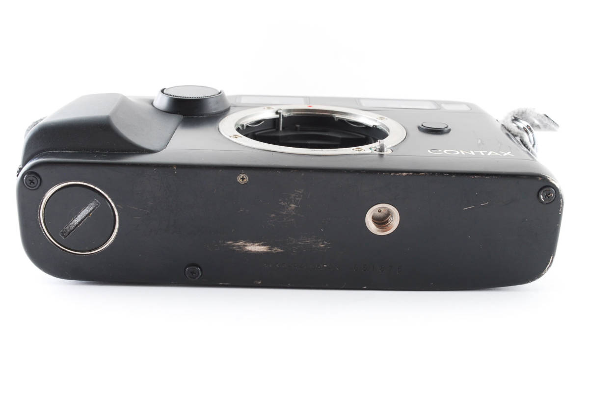 【並品/動作OK】 Contax G2 BLACK 35mm Rangefinder Film Camera Body コンタックス ブラック レンジファインダー フィルムカメラ ボディ_画像9
