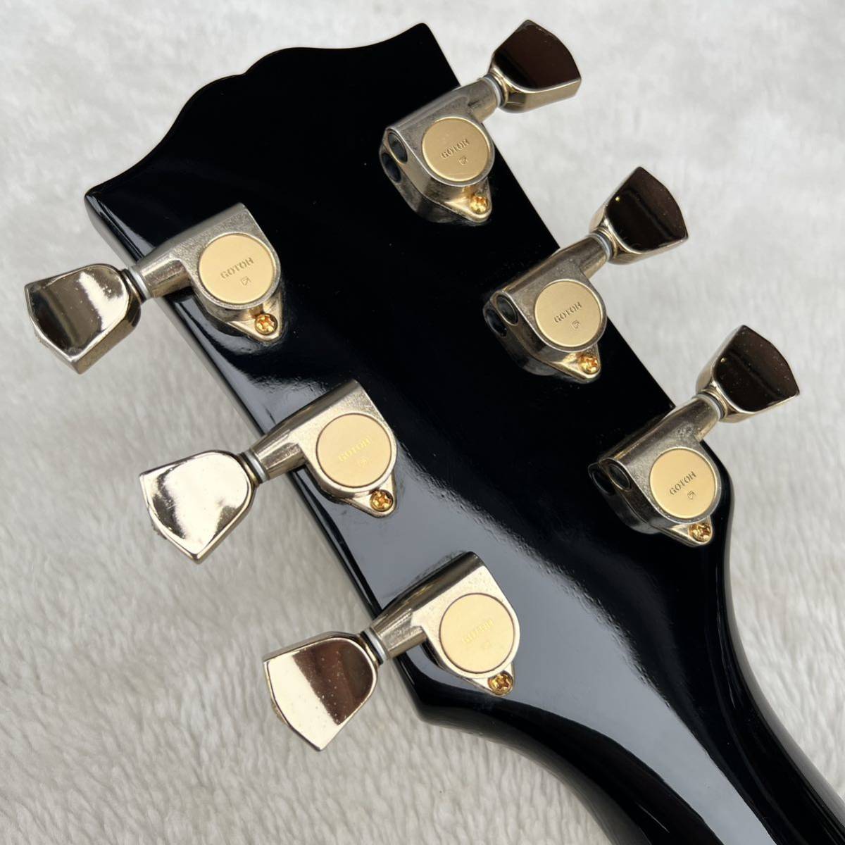 Burny RLC-60 レスポールカスタムタイプ イナズマインレイ 本体のみ