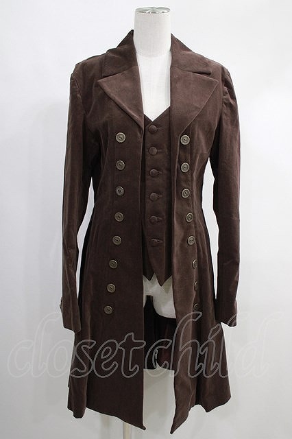 ATELIER BOZ メンズ別珍ローランドジャケット 22-12-27-031h-1-JA-EL-G
