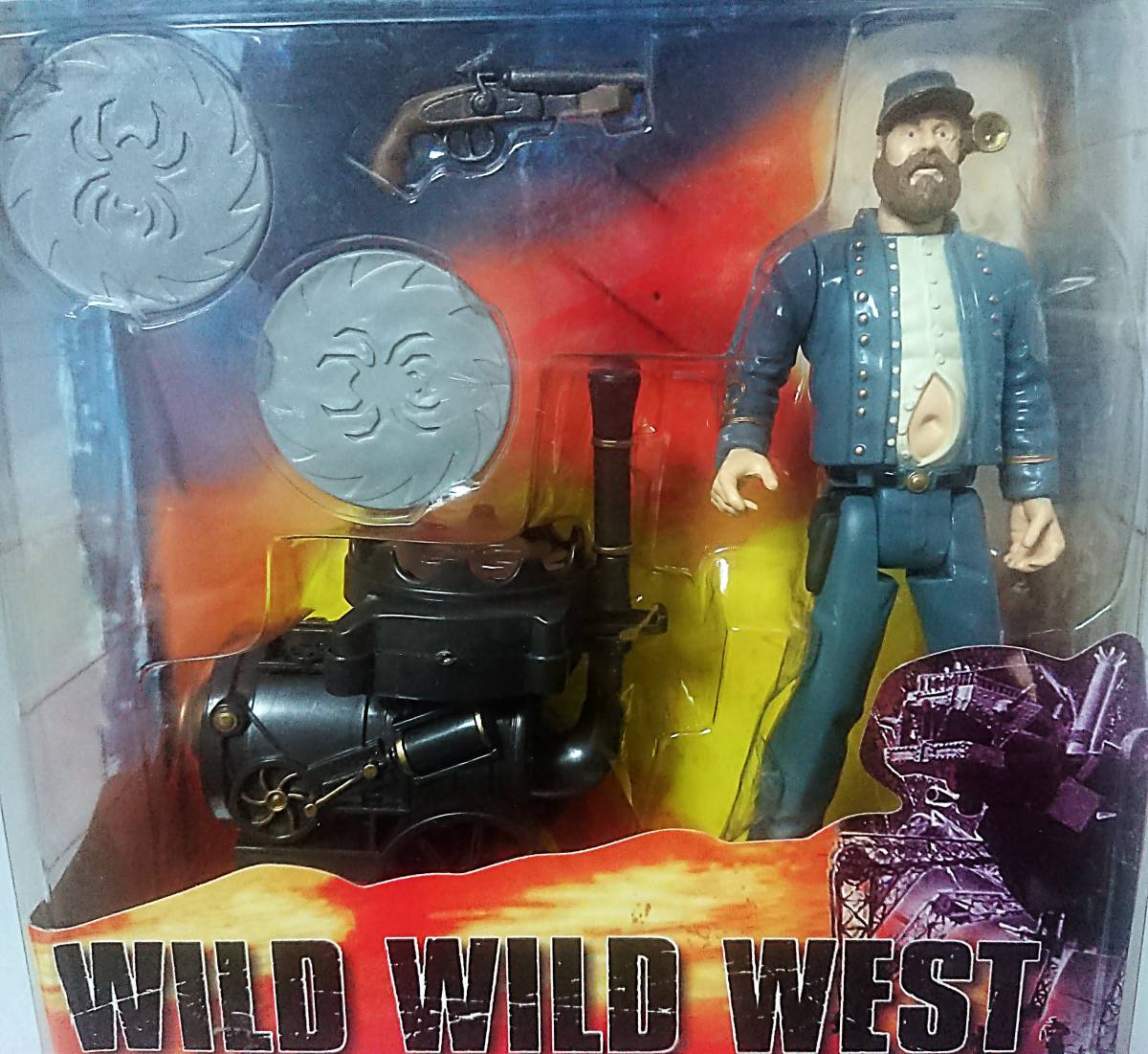 WILD WILD WEST フィギュア ワイルドワイルドウエスト Yahoo!オークション - WILD WILD WEST 4脚ウォーカー スパイダー