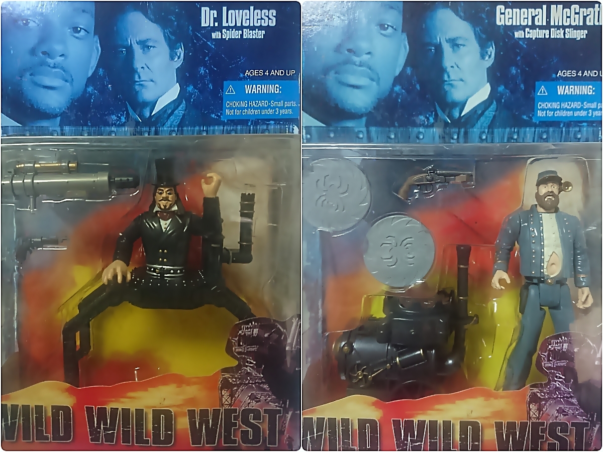 WILD WILD WEST 4脚ウォーカー スパイダー ブラスター & ディスク発射
