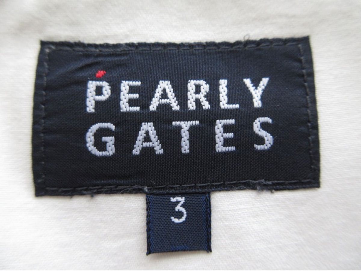 PEARLY GATES パーリーゲイツ ホワイト ゴルフパンツ