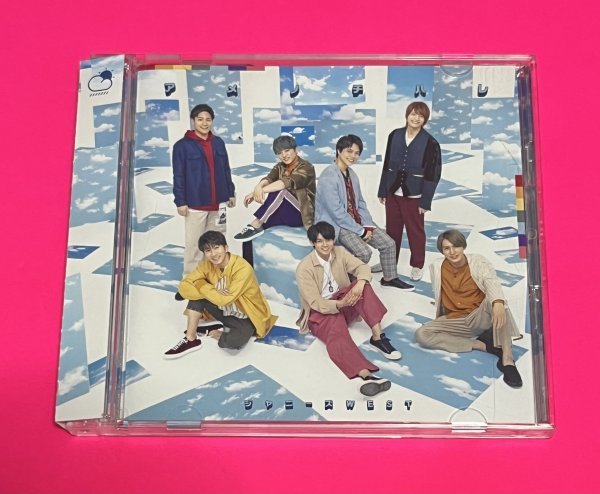ジャニーズWEST アメノチハレ 初回盤A CD+DVD 帯付き 送料185円 #B420