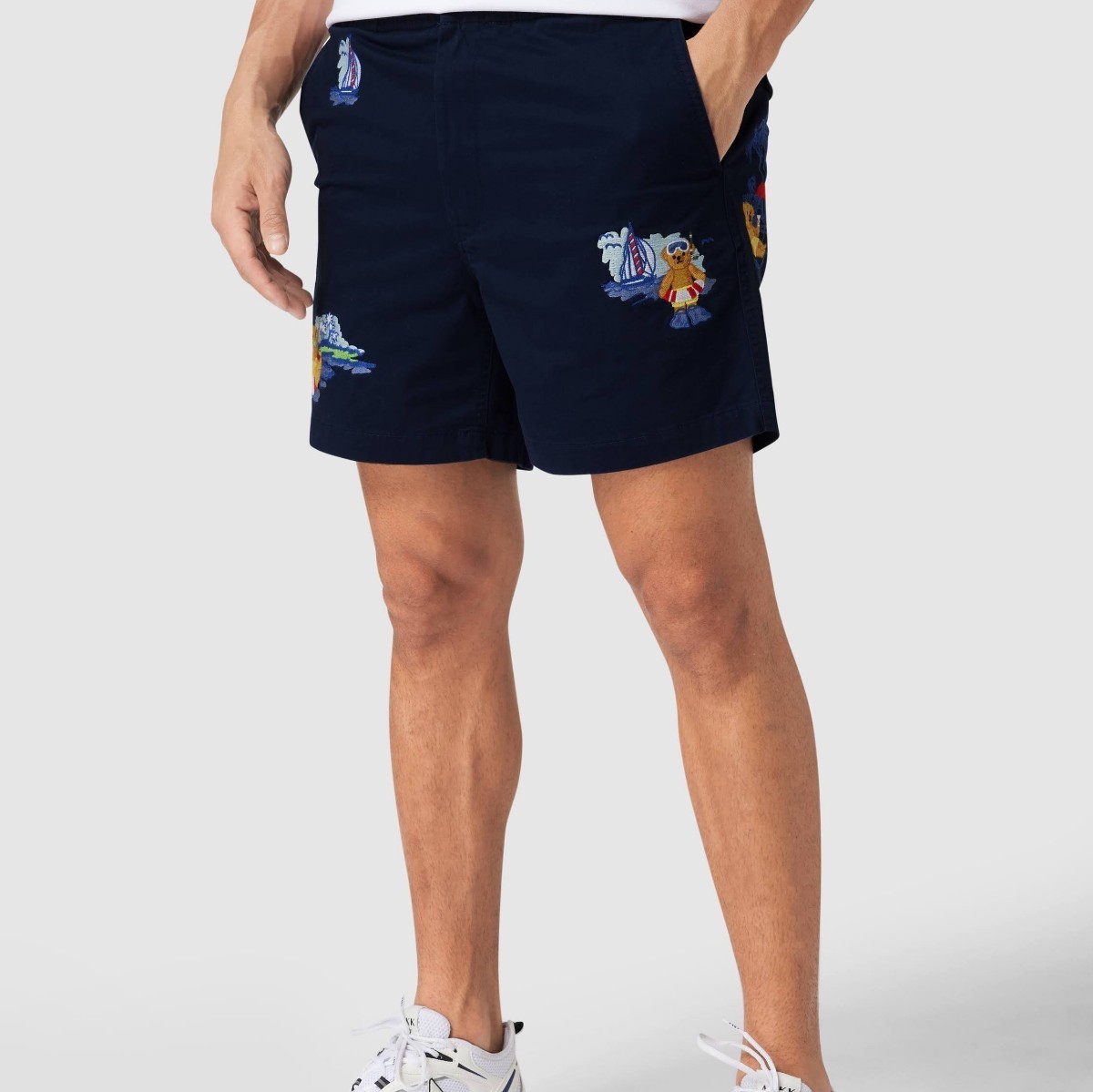 Ralph Lauren ポロベア ショートパンツ メンズ ネイビー ハーフ Ralph Lauren ポロベア ショートパンツ メンズ ネイビー ハーフ