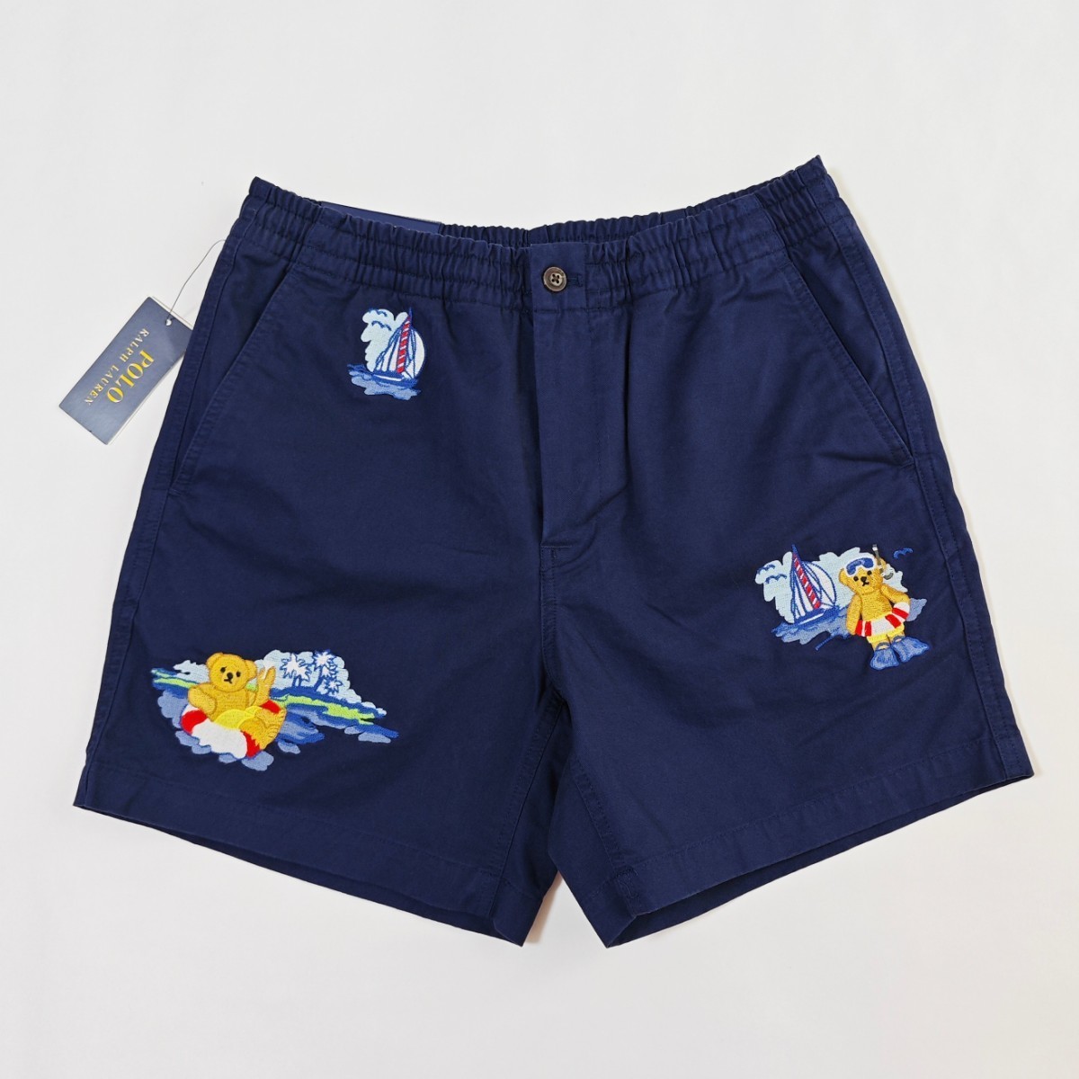 Ralph Lauren ポロベア ショートパンツ メンズ ネイビー ハーフ Ralph Lauren ポロベア ショートパンツ メンズ ネイビー ハーフ