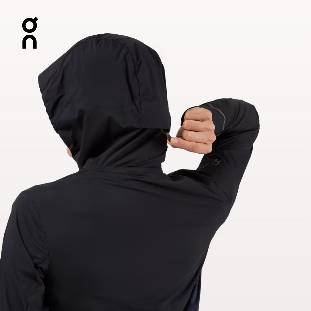 on オン レディース running ランニング ウィメンズ WEATHER JACKET ウェザージャケット ネイビー Mサイズ パーカー 国内正規品