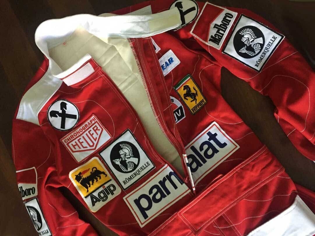 海外 高品質　送料込み ニキ・ラウダ Niki Lauda F1 レーシングスーツ　刺繍仕様　サイズ各種 レプリカ カスタム対応