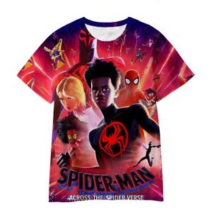 非売品 海外 スパイダーマン:アクロス・ザ・スパイダーバース シャツ