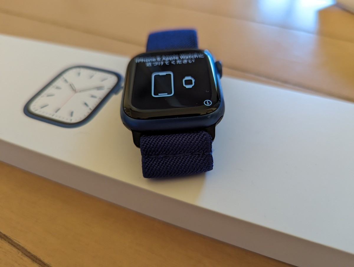 Apple Watch Series 7 GPS＋Cellular mm ブルー アルミニウム MKJT3J