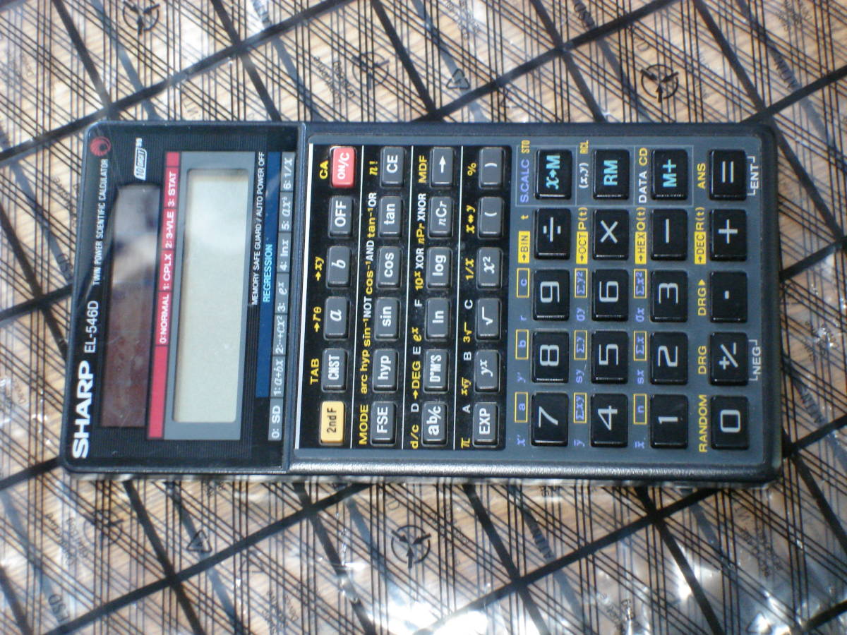 SHARP scientific calculator EL-546D free shipping 