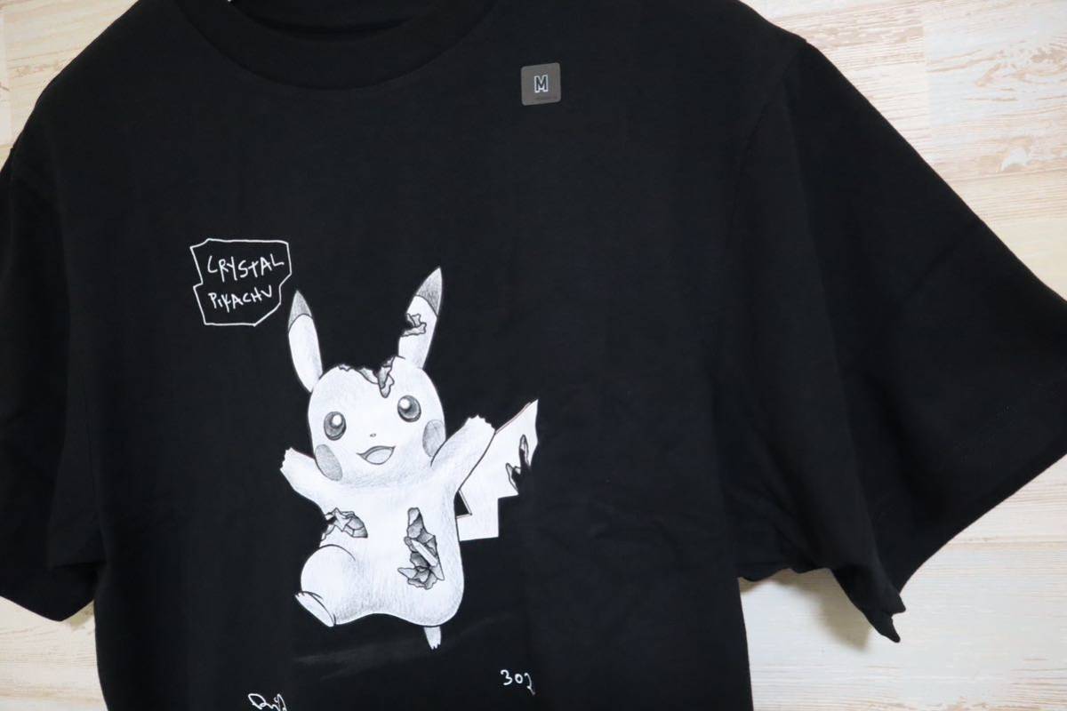 新品 Mサイズ ユニクロ　ポケモン　× ダニエルアーシャム　ウィメンズ　半袖Tシャツ ピカチュウ_画像4