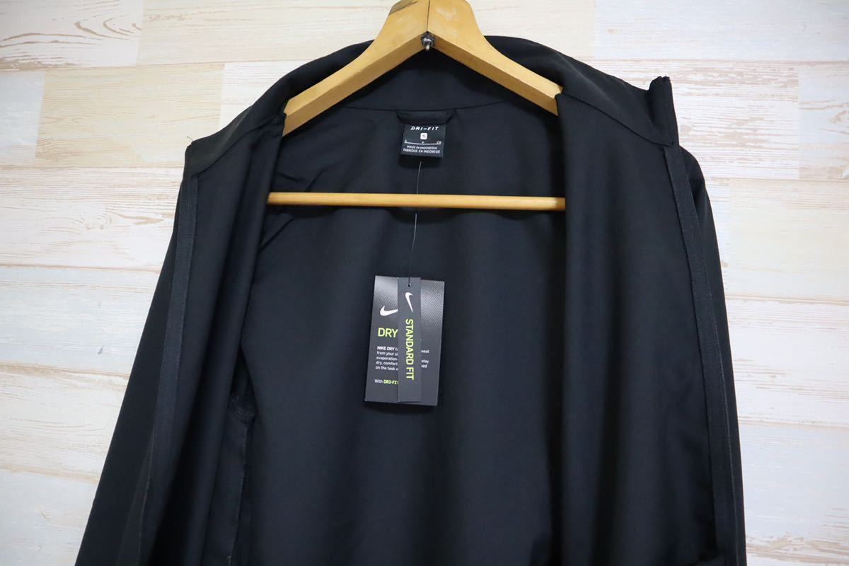 新品 Sサイズ(メンズ)　NIKE ナイキ Dri-FIT メンズ ウーブン トレーニングジャケット ブラック　黒