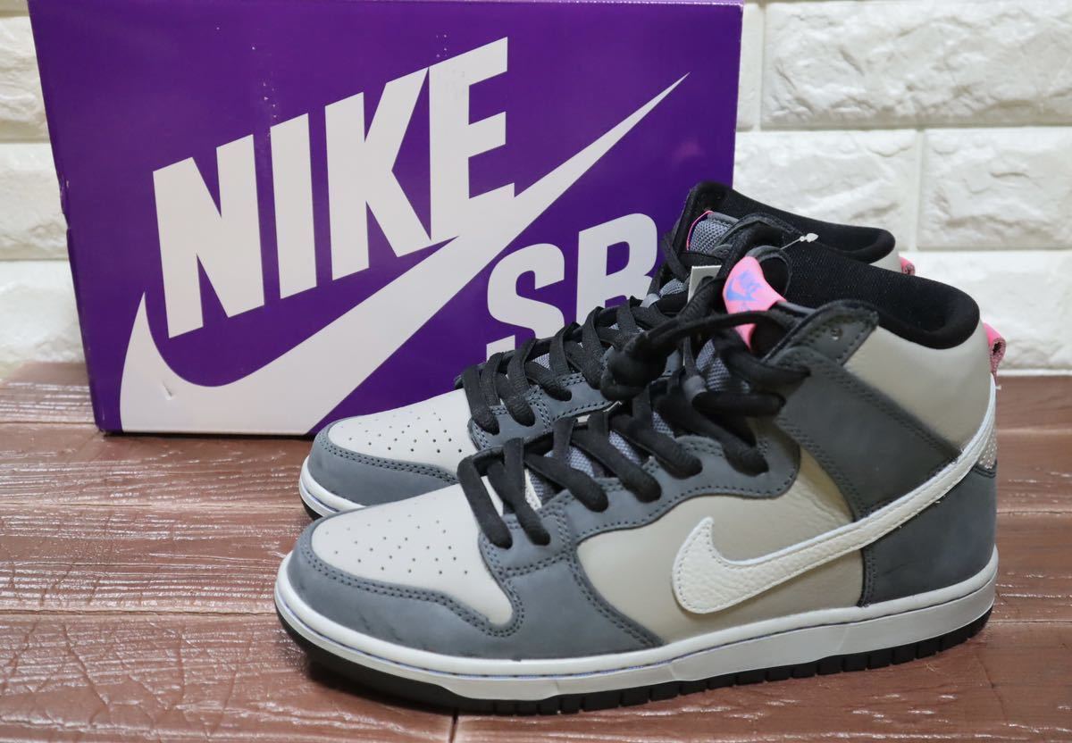 新品 27㎝ ナイキ SB NIKE SB DUNK HIGH PRO ダンク　ハイ　プロ　メンズスニーカー　SB ダンク　DJ9800-001_画像1