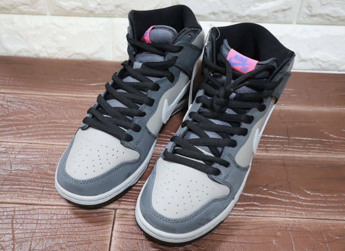 新品 27㎝ ナイキ SB NIKE SB DUNK HIGH PRO ダンク　ハイ　プロ　メンズスニーカー　SB ダンク　DJ9800-001_画像3