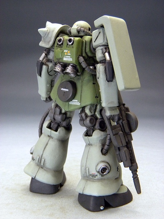 ガンダムアーティファクト改造 ザクII(センチネル版) 塗装済み完成品 3