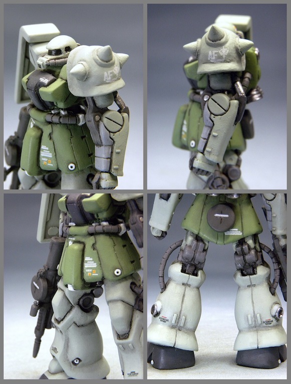 ガンダムアーティファクト改造 ザクII(センチネル版) 塗装済み完成品 8