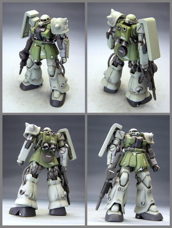 ガンダムアーティファクト改造 ザクII(センチネル版) 塗装済み完成品 5