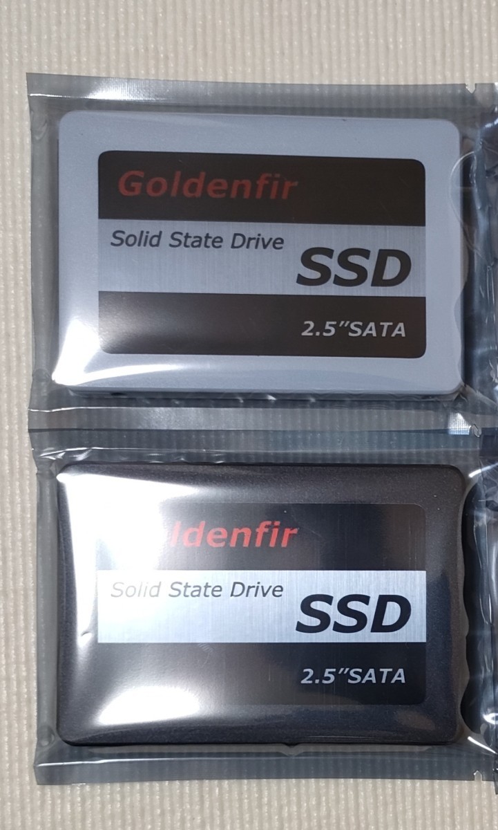 人気絶頂 Goldenfir SATA SSD 512GB 2.5インチ 2個セット