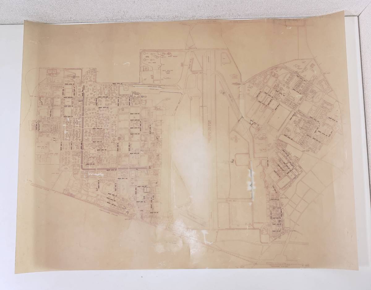 ценный *[ античный Tachikawa станция * запад Tachikawa станция вокруг старая карта ] Tachikawa полет место / скользить пробег ./ вооруженные силы США ВВС основа земля / армия /T55-299