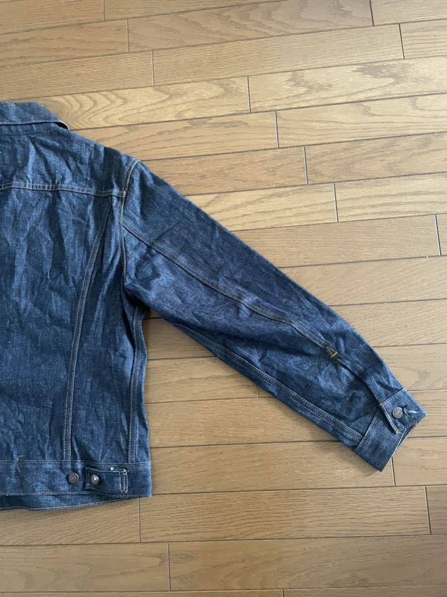 Levi's 70505 small e ケアタグ 70's ヴィンテージ デニムジャケット vintage Gジャン サイズ40 リーバイス BIG E_画像7