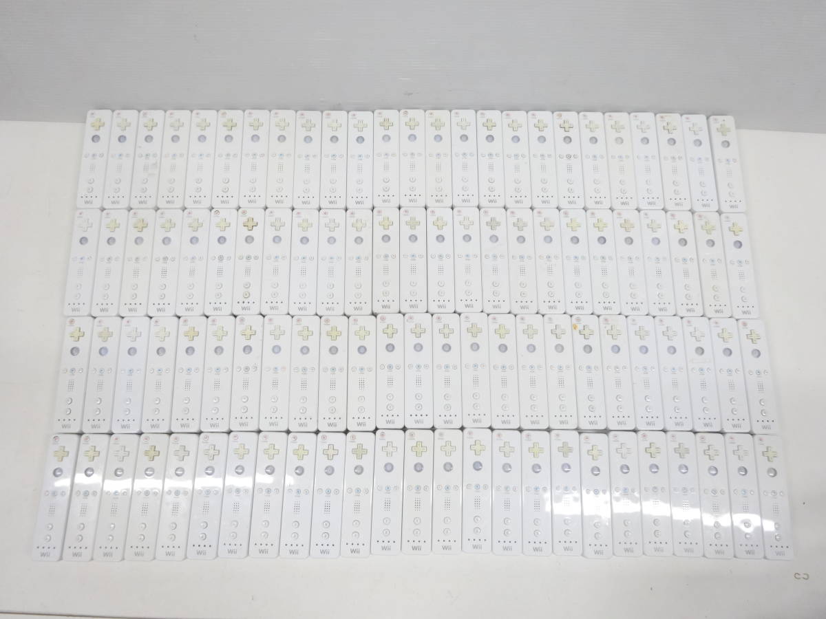 低価格で大人気の Nintendo 任天堂 Wii M2177 まとめて100個大量セット シロ RVL-003 コントローラ リモコン アクセサリ、周辺機器 低価格で大人気の Nintendo 任天堂 Wii M2177 まとめて100個大量セット シロ RVL-003 コントローラ リモコン アクセサリ、周辺機器