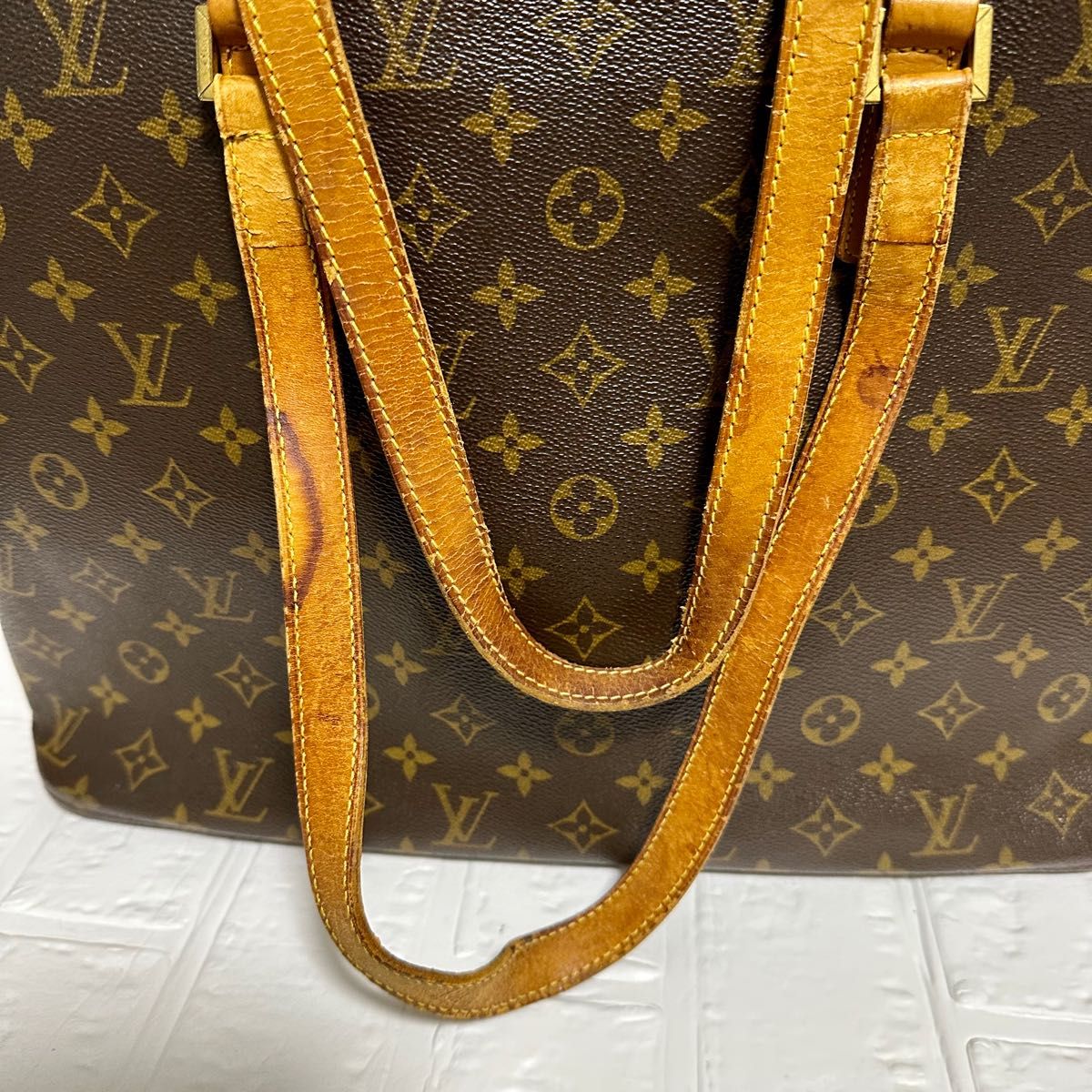 LOUIS VUITTON】トートバッグ ルコ モノグラム A4 肩かけ-