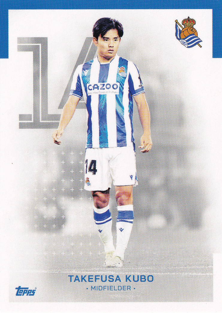 久保建英/Takefusa Kubo】2022-23 Topps Real Sociedad Team Set Base
