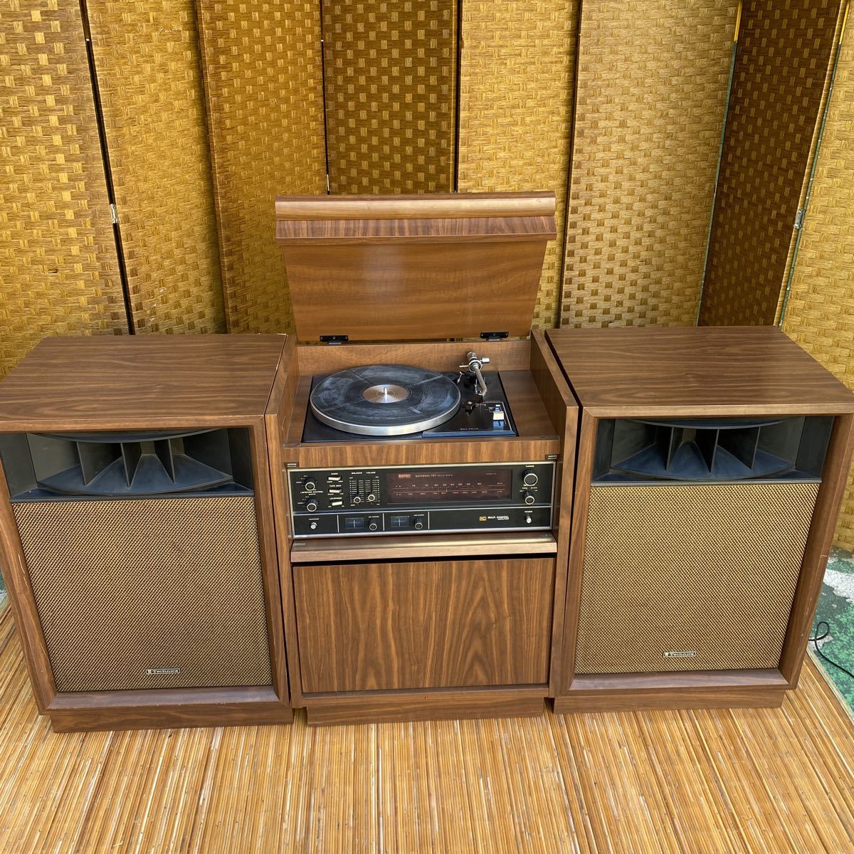 ヤフオク! - ◇昭和レトロ technics/テクニクス ステレオセット...