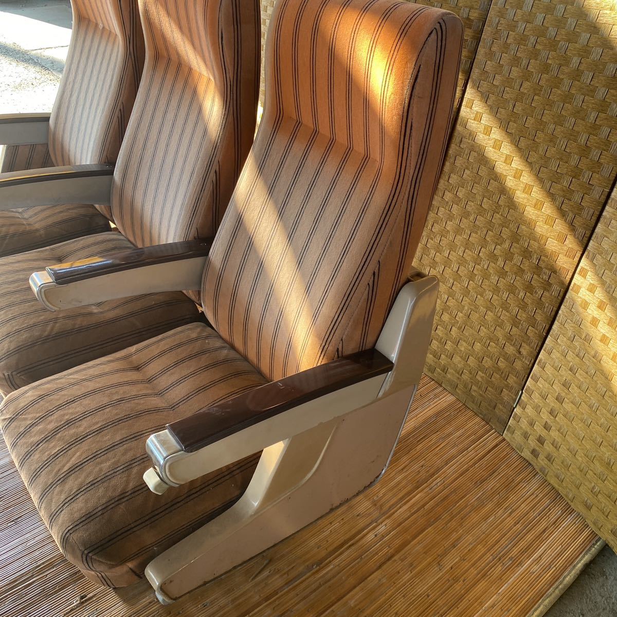 ◇コレクション 新幹線の椅子 3列 座席 3人掛け イス シート 鉄道