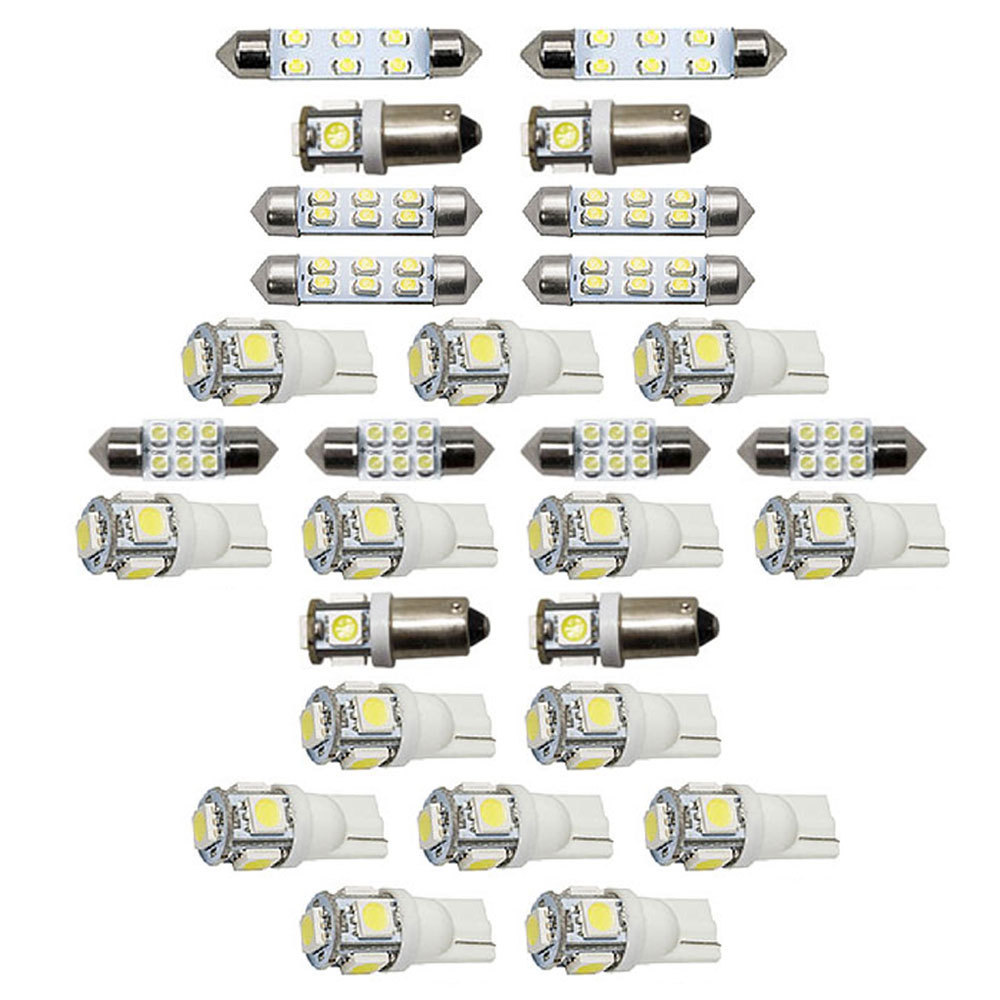 アウディ 4L Q7 [H18.10-H25.9] LED ルームランプ 【SMD LED 150発 28点セット】_画像1