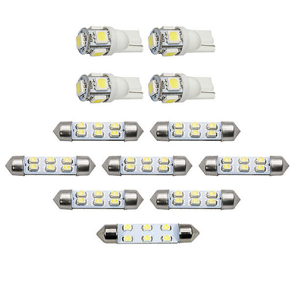 メルセデスベンツ R230 SLクラス 前期 [H14-H18] LED ルームランプ 【SMD LED 68発 12点セット】_画像1