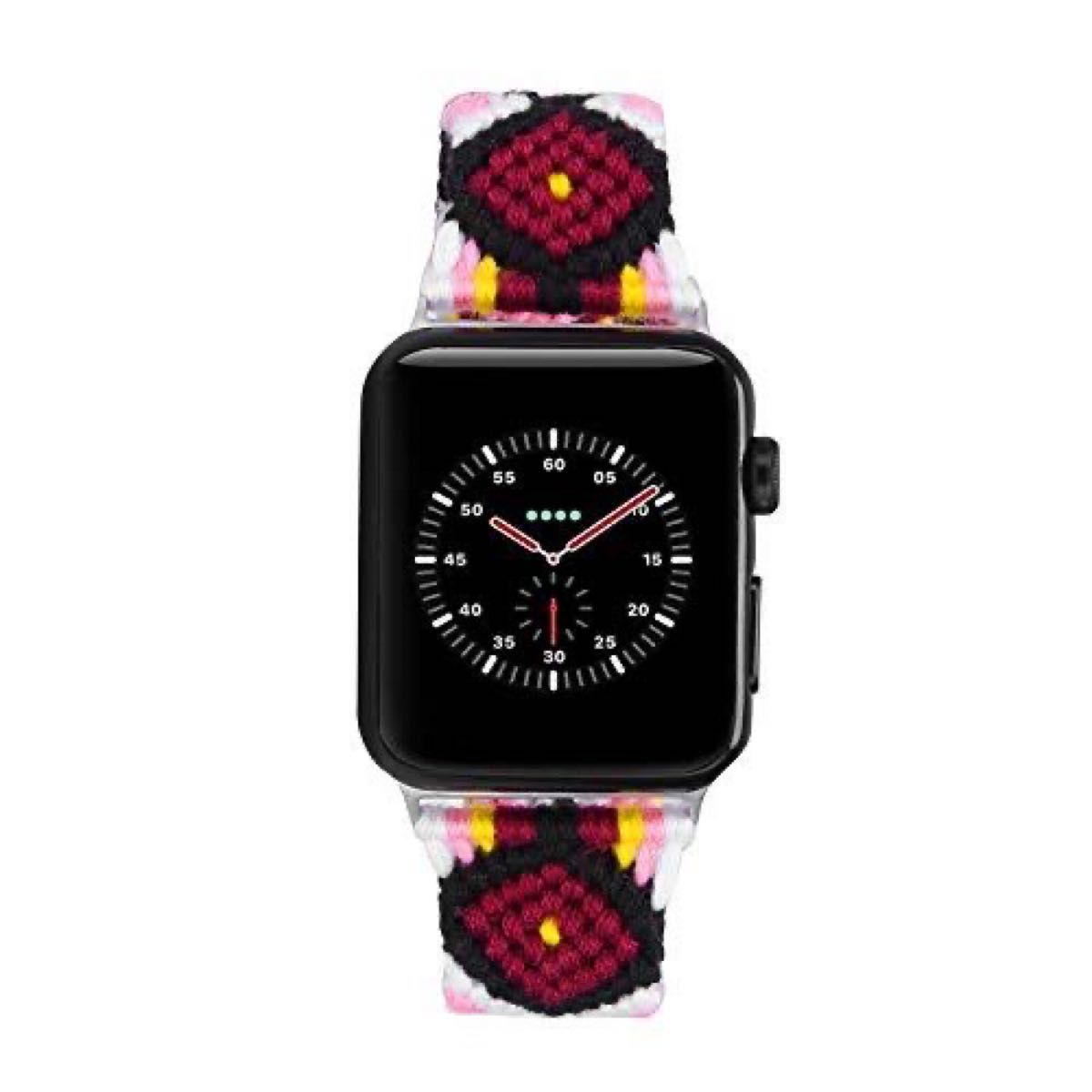 バンド Apple Watch Series 8 7 6 SE 5 4用　編み込み　ベルト　バンド　並行輸入品　アップルウォッチ