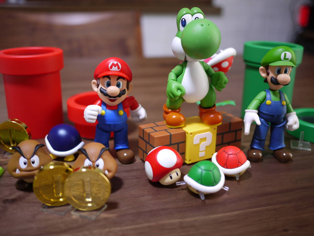 送料無料 S H Figuats フィギュアーツ スーパーマリオブラザーズ