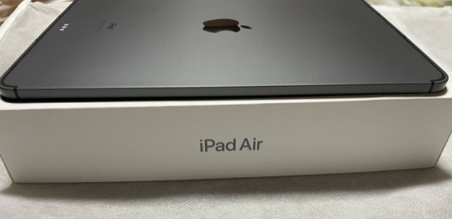 ★iPad Air 10.9インチ 第4世代 Wi-Fi+Cellular 256GB 2020年秋モデル MYH22J/A [スペースグレイ] Appleショップ購入分・元箱有りの画像6