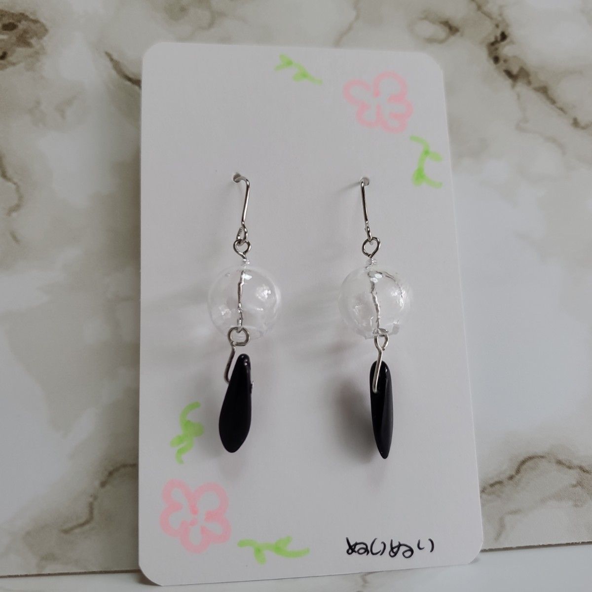 春夏新作モデル No.413ハンドメイドピアス☆イヤリング ピアス