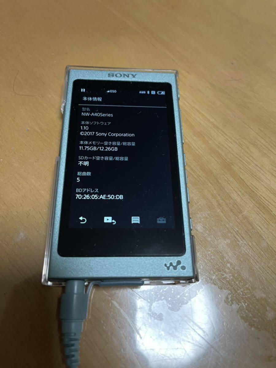 SALE新作登場 美品！ウォークマンNW-A40シリーズ WALKMAN 16GB bBvhi-m87332199466 