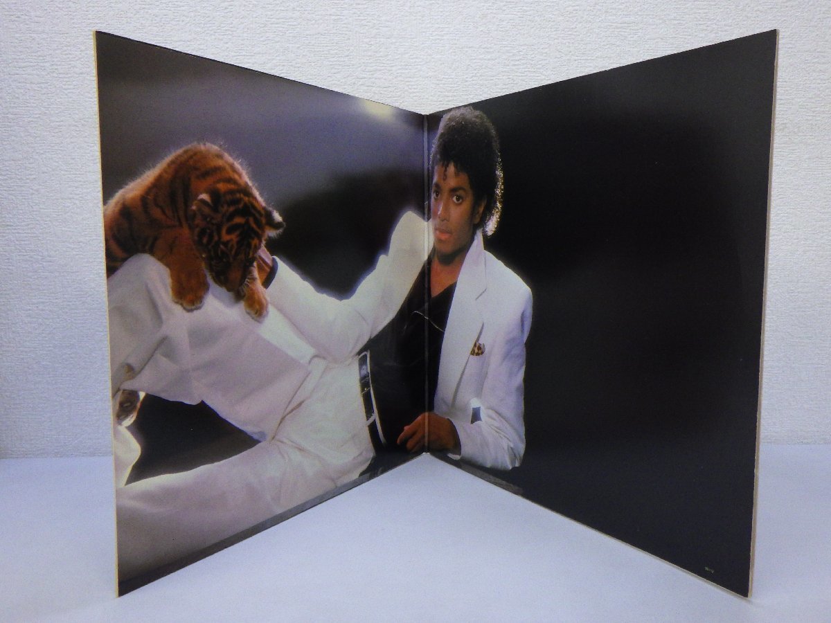 LP レコード Michael Jackson マイケル ジャクソン Thriller スリラー 【E-】 D12713U_画像3