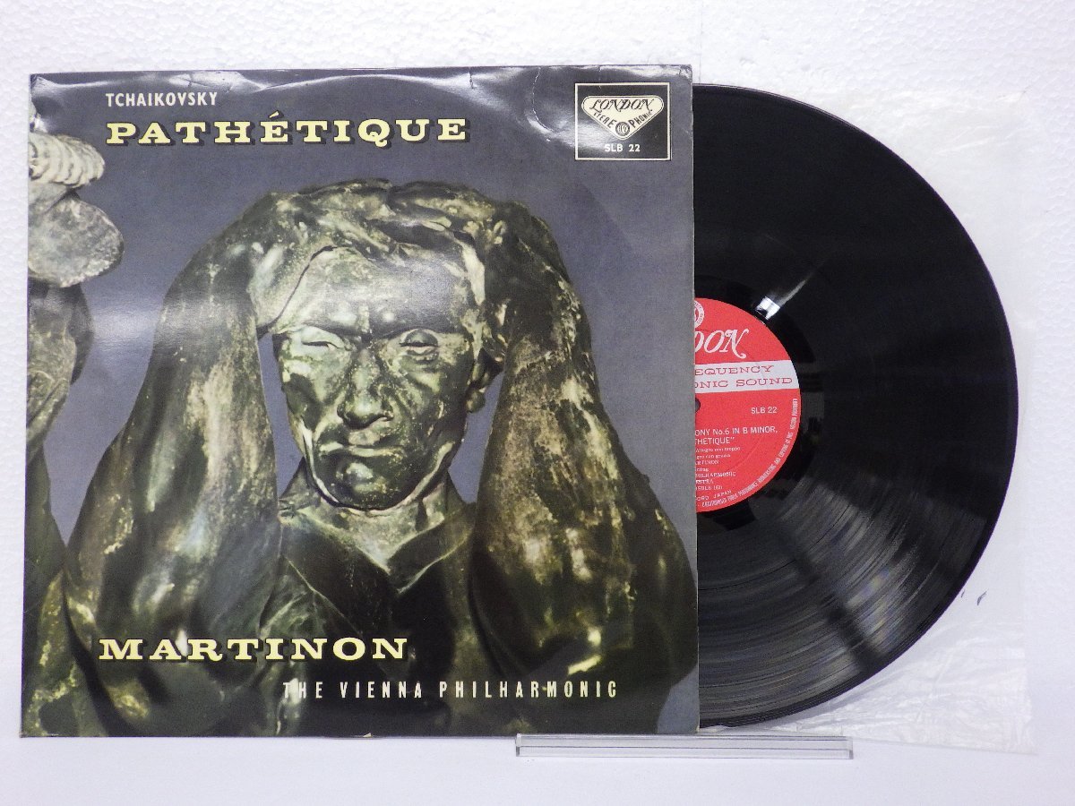 LP レコード JEAN MARTINON ジャン マルティノン TCHAIKOVSKY チャイコフスキー PATHETIQUE 悲愴 交響曲 第6番 【 E+ 】 E7170Zの画像1