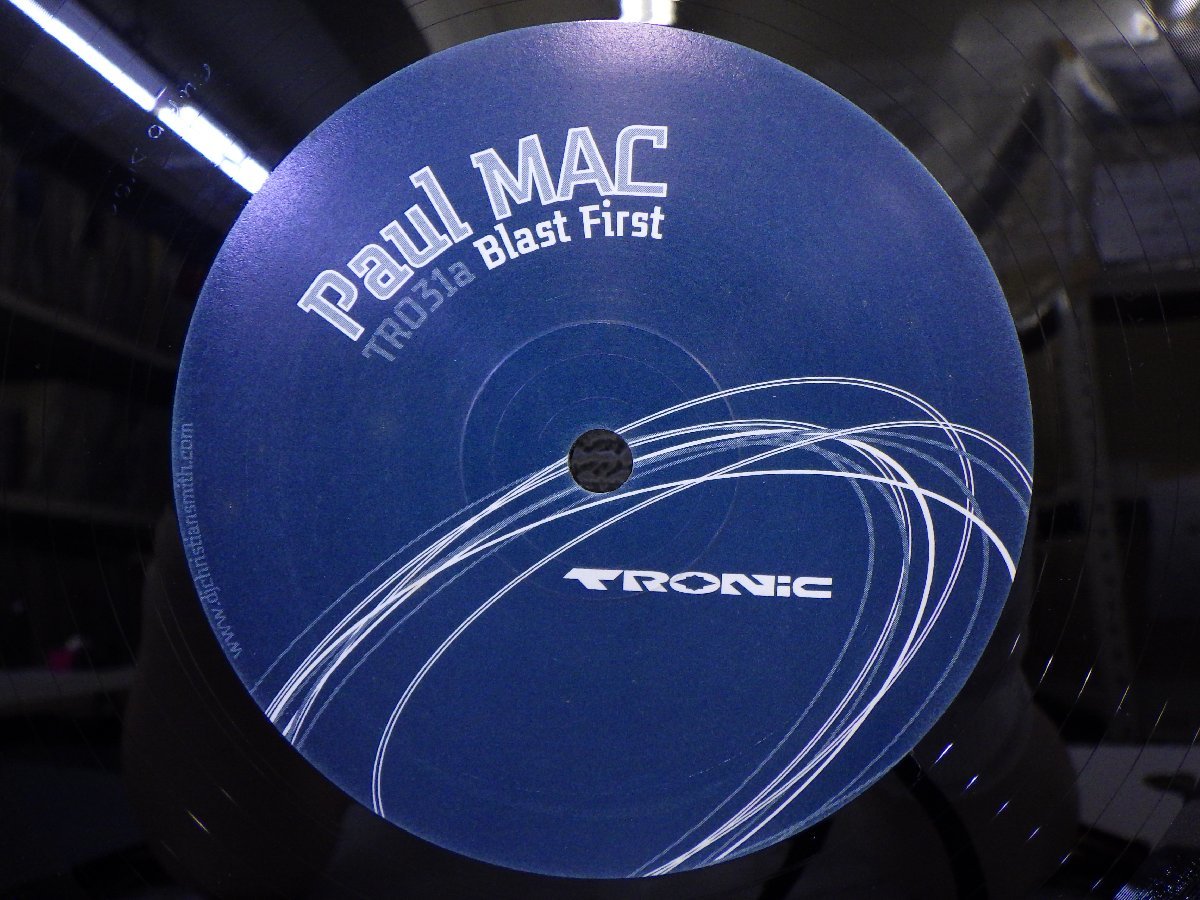 レコード Paul MAC ポール マック Blast First 他 【E+】 D13230Uの画像4