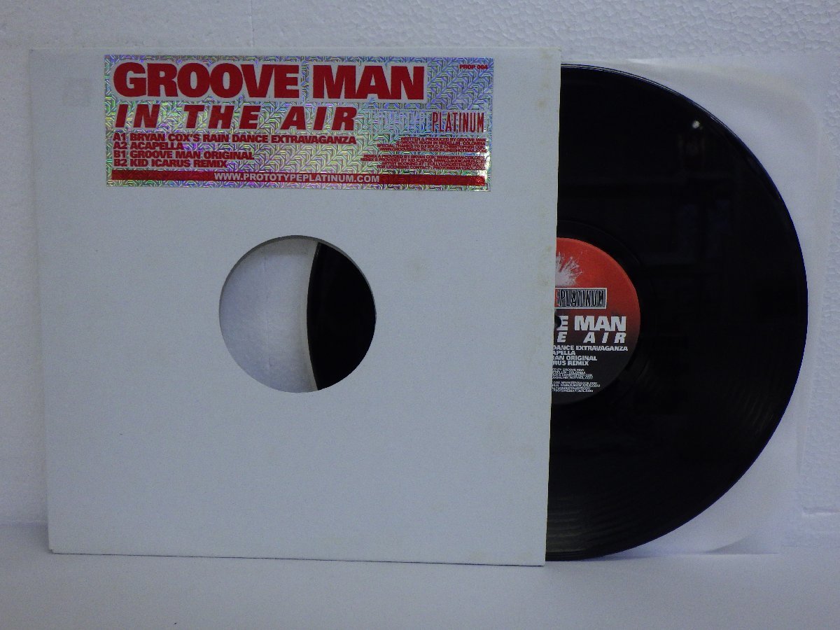 LP レコード Groove Man グルーヴマン In The Air イン ザ エア 【E+】 D13299K_画像1