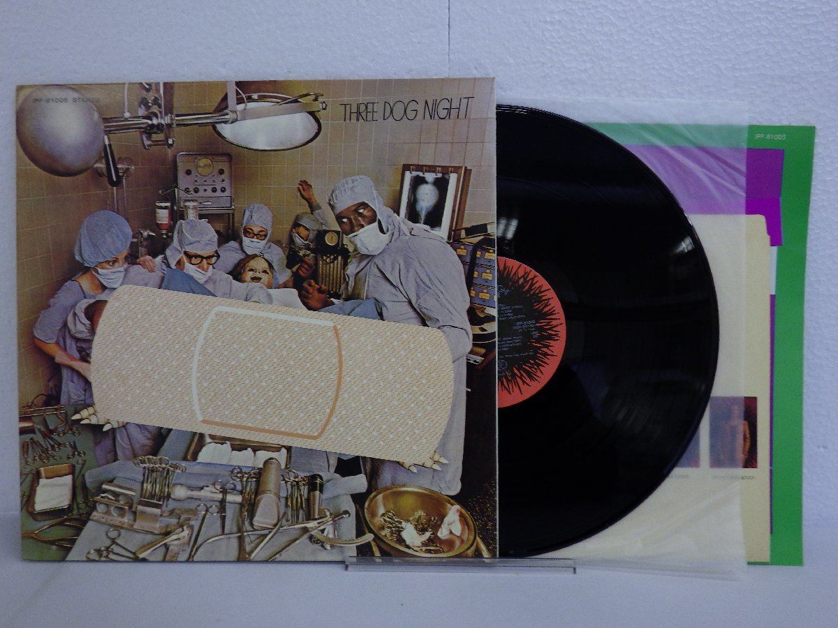 LP レコード THREE DOG NIGHT スリー ドッグ ナイト HARD LABOR 【E+