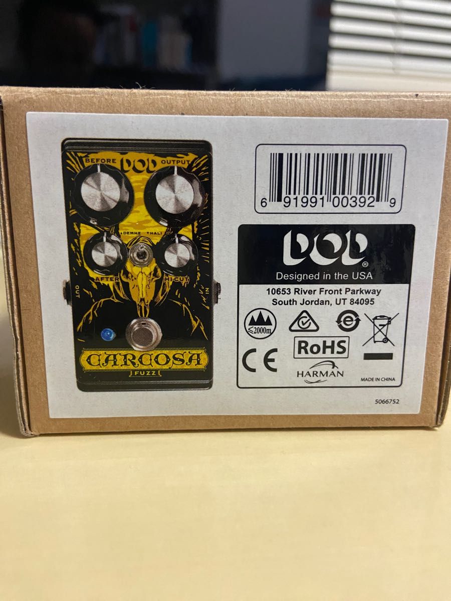DOD ディーオーディー Carcosa Fuzz カーコーザファズ
