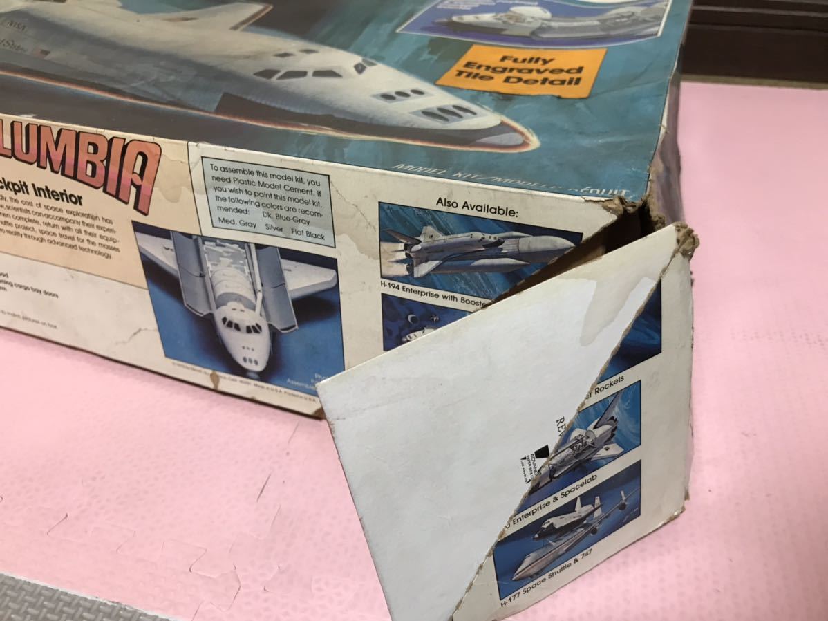 送料無料 1/72 スペースシャトル コロンビア プラモデル 未組立 送料無料 1/72 スペースシャトル コロンビア プラモデル 未組立