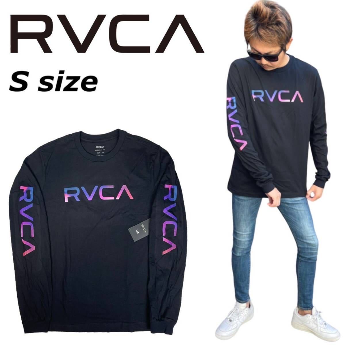 最新作大人気 RVCA - 新品 RVCA ルーカ ロゴ ロンT ブラック Sサイズ