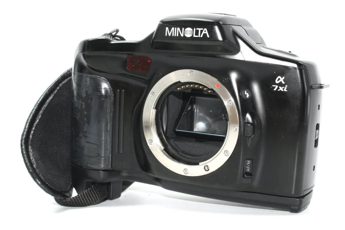 ★現状品★ MINOLTA ミノルタ α 7xi ＋ HS-7xi 一眼レフカメラ グリップストラップ フィルムカメラ #520_画像2