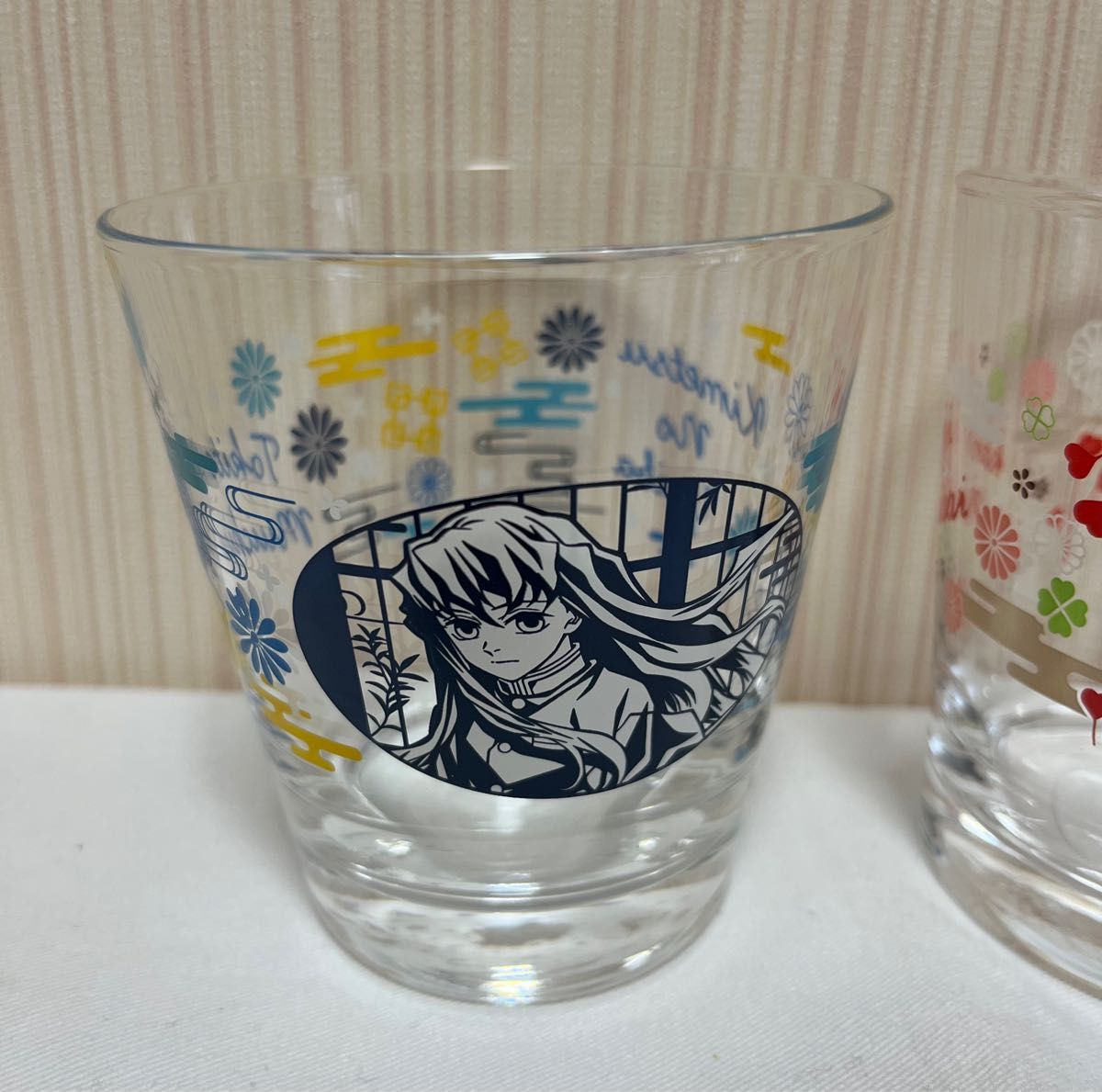 鬼滅の刃 ローソン グラス 2個セット 刀鍛冶の里 時透無一郎 鬼滅の刃 ローソン グラス 2個セット 刀鍛冶の里 時透無一郎